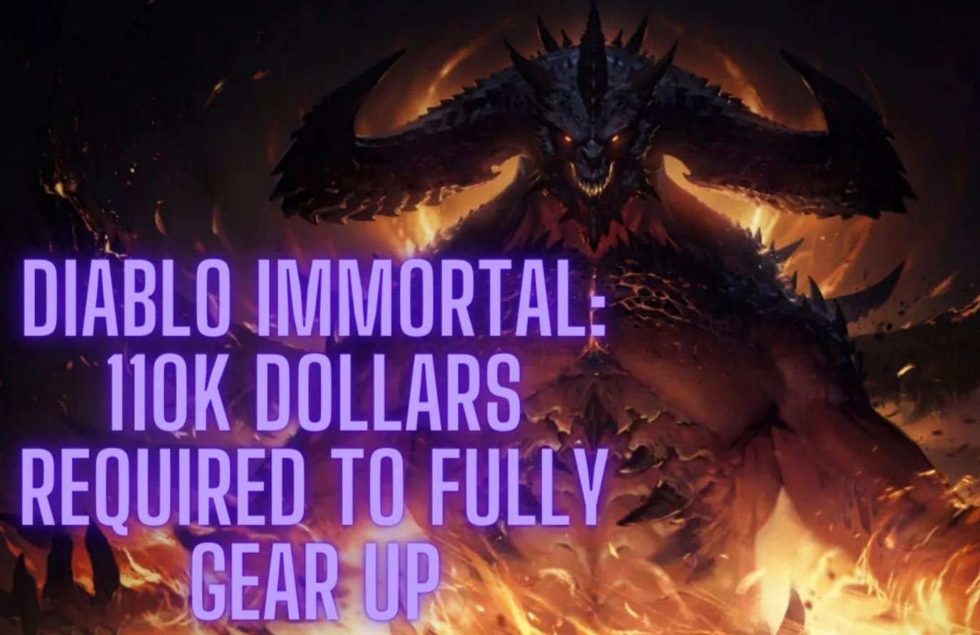 Youtuber Shares How Much It Costs to Fully Gear Up In Diablo Immortal